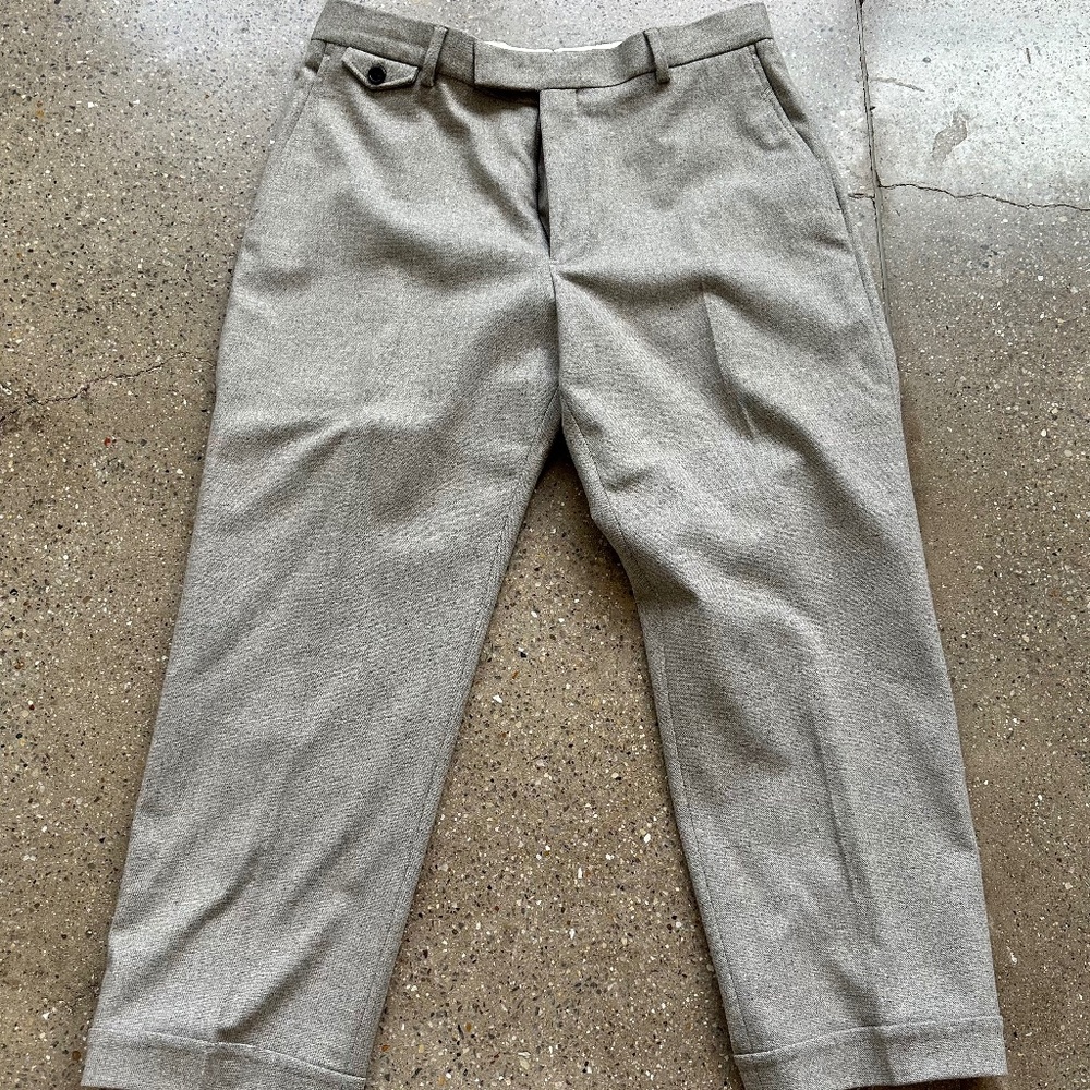 Billy Reid Wool/Cashmere Trouser, Light Grey, 32